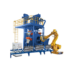 Роботизированная дробеметная установка